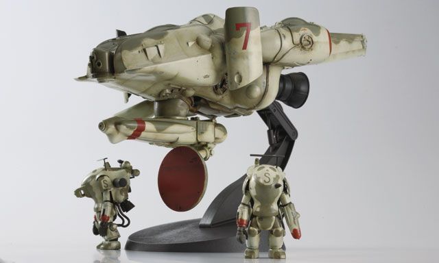Збірна модель 1/35 японський антигравітаційний розвідувально-ударний апарат Lunadiver Stingray Hasegawa 64003 HS64003 фото