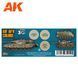 Набор акриловых Комбинации Цветов Бронетехники ЦАХАЛ 3G (IDF AFV Color Combos 3G) 3 шт AK-Interactive AK11650 AK11650 фото 2