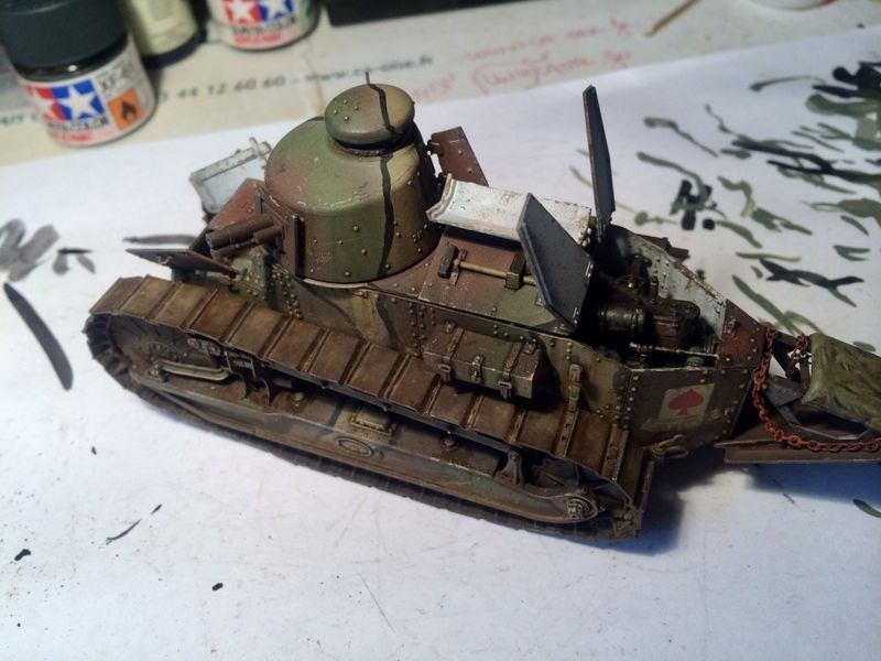 Сборная модель 1/35 французский легкий танк с литой башней FT-17 Meng TS-008 TS-008 фото