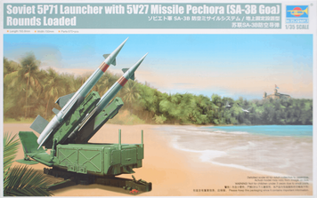 Советский развернутый зенитный ракетный комплекс 1/35 С-125М Нева (SA-3B Goa) Trumpeter 02353 , сборная модель TR02353 фото