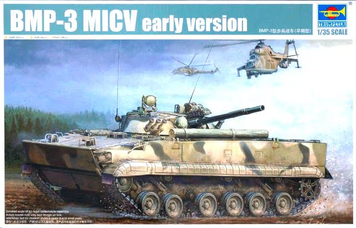 Радянська бойова машина піхоти 1/35 БМП-3 Trumpeter 00364 , збірна модель бмп Трумпетер TR00364 фото