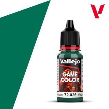 Акрилова фарба Зелений нефрит (Jade Green) Vallejo VAL 72026 VAL 72026 фото