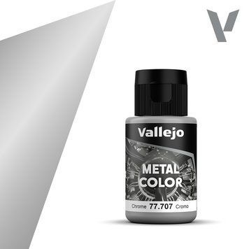 Акрилова фарба Хром (Chrome) Vallejo VAL 77707 VAL 77707 фото