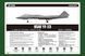 Американський винищувач 1/48 Northrop USAF YF-23 Prototype HobbyBoss 81722 , збірна модель Норсроп Хобібос HB81722 фото 4
