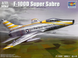 Американський винищувач 1/72 North American F-100D Super Sabre Trumpeter 01649 , збірна модель Трумпетер TR01649 фото 1