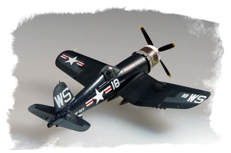 Сборная модель 1/72 американский палубный истребитель F4U-4 "Corsair" HobbyBoss HB80218 HB80218 фото