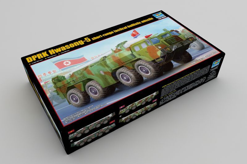 Северокорейский ракетный комплекс 1/35 Hwasong-5 (Р-17 &laquo;Эльбрус&raquo; / Scud-B) Trumpeter 01058 , сборная модель TR01058 фото