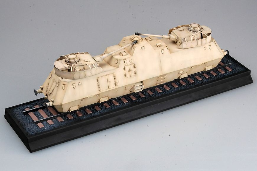 Німецький протитанковий вагон 1/35 Panzerj&auml;ger-Triebwagen 51 Trumpeter 01516 , збірна модель вагон Трумпетер TR01516 фото