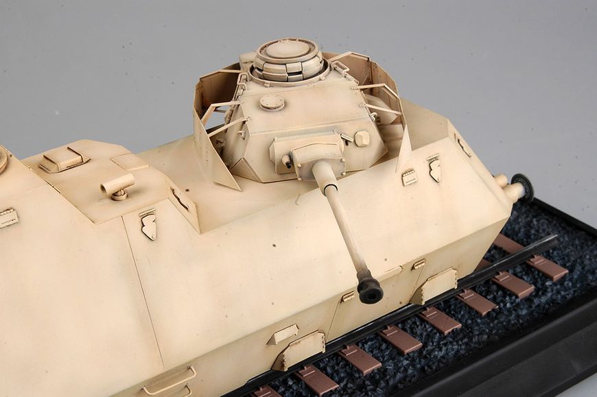 Німецький протитанковий вагон 1/35 Panzerj&auml;ger-Triebwagen 51 Trumpeter 01516 , збірна модель вагон Трумпетер TR01516 фото