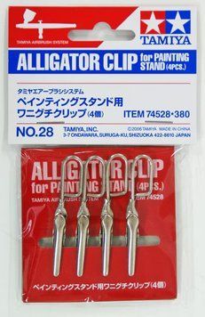 Модельные держатели для аэрографии (Alligator Clip for Painting Stand) Tamiya Airbrush System 74528 TAM74528 фото