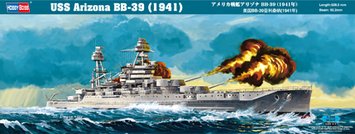 Збірна модель 1/350 Американський лінкор USS Arizona BB-39 (1941) HobbyBoss 86501 HB86501 фото