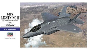 Американський винищувач 1/72 F-35A Lightning II Hasegawa 01572 , збірна модель винищувача Хасегава HS01572 фото