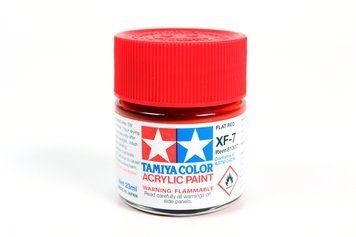 Акрилова фарба ACRYLIC XF-7 FLAT RED &mdash; Червоний матовий Tamiya 81307 TAM81307 фото