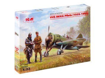 Сборная модель ICM 1/32 Пилоты ВВС РККА 1939-1942 гг. 3 фигуры 32102 ICM32102 фото