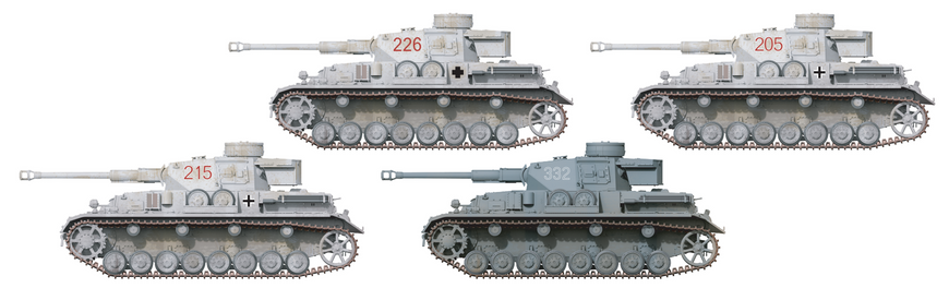 Сборная модель 1/35 Танк Resln figure Panzer Iv G MID Kharkov Border Model BT-033 BT-033 фото