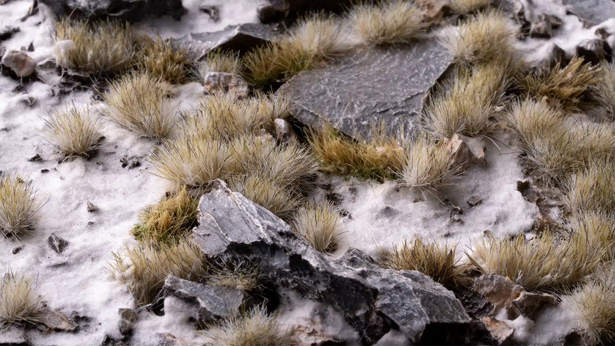 Пучки травы - Зима (дикие) 5 мм GamersGrass Grass Tufts Winter Wild GG5-W GG5-W фото