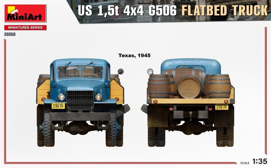 Американский грузовик 1/35 Chevrolet G506 MiniArt 38056 , сборная модель грузовик Шеви Миниарт MA38056 фото