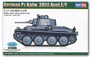 Чехословацкий лёгкий танк 1/72 Pz.Kpfw. 38(t) Ausf. E/F (Германия) HobbyBoss HB82956 HB82956 фото
