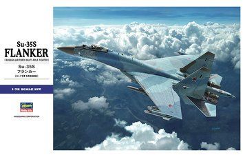 Збірна модель 1/72 винищувач Su-35S Flanker Hasegawa 01574 HS01574 фото