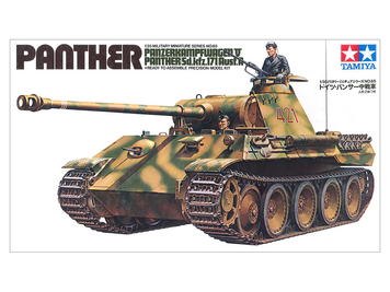 Немецкий средний танк 1/35 Panzerkampfwagen V Panther Tamiya 35065 , сборная модель танк Пантера Тамия TAM35065 фото