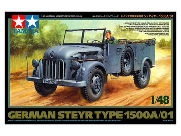 Німецька вантажівка 1/48 Steyr Type 1500A/01 Tamiya 32549 , збірна модель Штайр Тамія TAM32549 фото