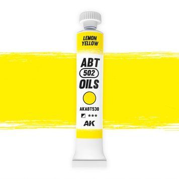 Олійна фарба Лимонний Жовтий (Lemon Yellow) AK-Interactive AKABT530 AKABT530 фото