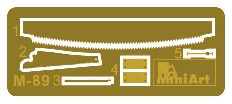 Будівельний майданчик 1/35 драбини, цегла MiniArt 35594 , збірна модель будівельні аксесуари Мініарт MA35594 фото