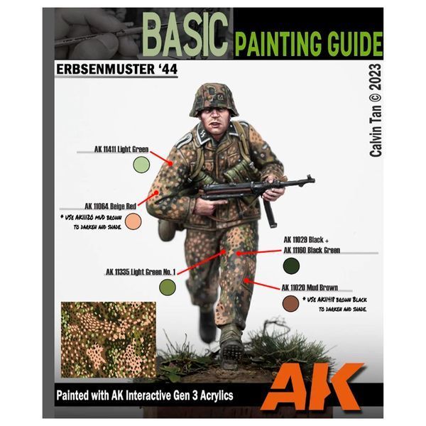 Набор акриловых красок WWII German Uniforms - Signature Set By Calvin Tan AK-Interactive AK11759 AK11759 фото