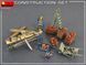 Будівельний майданчик 1/35 драбини, цегла MiniArt 35594 , збірна модель будівельні аксесуари Мініарт MA35594 фото 16