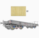 Німецька платформа 1/35 52T RLMMP 700 (SSy45) T-Model TK3508SP , збірна модель платформа Ссі Т-Модел TML-TK3508SP фото 3