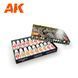 Набор акриловых красок WWII German Uniforms - Signature Set By Calvin Tan AK-Interactive AK11759 AK11759 фото 2