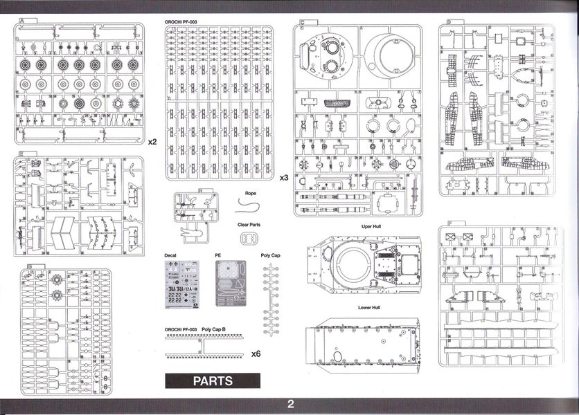 Збірна модель Танк 1/35 Main Battle Tank Leopard 1 A5/C2 Takom 2004 2004 фото