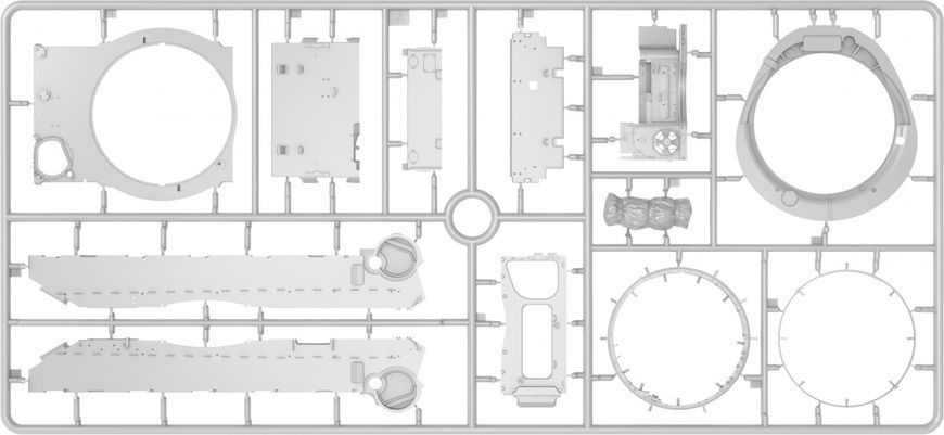 Радянський основний бойовий танк 1/35 Т-55А 1965 (T-55A Interior Kit) MiniArt 37016 , збірна модель Мініарт MA37016 фото