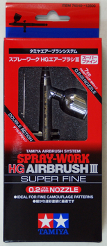 Аэрограф (Spray-Work HG Airbrush III Super Fine) Tamiya Airbrush System 74545 TAM74545 фото