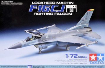 Американський винищувач 1/72 F-16CJ Block 50 Fighting Falcon Tamiya 60786 , збірна модель Ф-16 Тамія TAM60786 фото