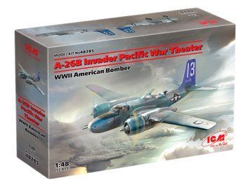 Сборная модель ICM 1/48 A-26В Invader "На Тихоокеанском театре", Американский бомбардировщик II СВ 48285 ICM48285 фото