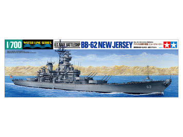 Американский линкор 1/700 BB-62 New Jersey Tamiya 31614 , сборная модель линкор Нью-Джерси Тамия TAM31614 фото