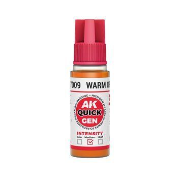 Акрилова фарба WARM ORANGE / Теплий помаранчевий QUICK GEN COLOR AK-Interactive AK 17009 AK17009 фото