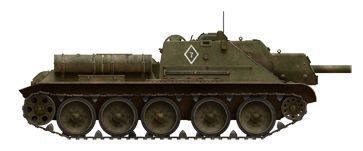 Советский истребитель танков 1/35 СУ-122 (Early) MiniArt 35181 , сборная модель пт-сау Миниарт MA35181 фото