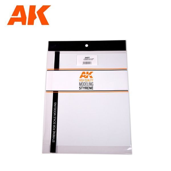 Полистироловый лист (0.7 мм Thickness x 245 x 195 мм) AK-Interactive AK6575 AK6575 фото