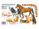Домашня худоба 1/35 Livestock Set II Tamiya 35385 , збірна модель тварини Тамія TAM35385 фото 1