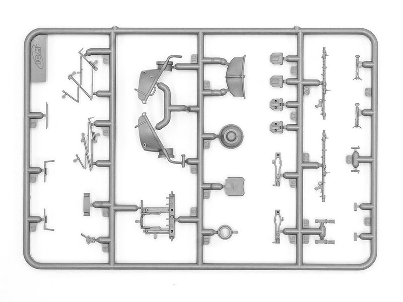 Сборная модель ICM 1/35 Zwillingssockel 36, Немецкая зенитная пулеметная установка IIСВ 35714 ICM35714 фото