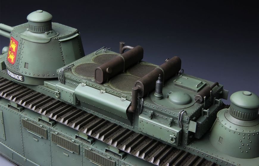 Збірна модель 1/35 французький надважкий танк Char 2C Meng TS-009 TS-009 фото