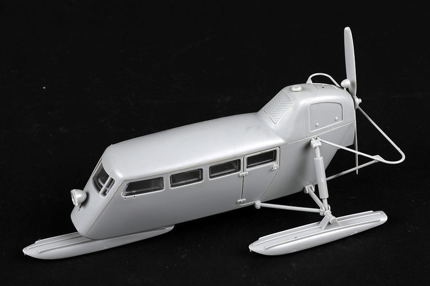 Радянські самохідні сани 1/35 КМ-4 Trumpeter 02356 , збірна модель аеросани КМ4 Трумпетер TR02356 фото