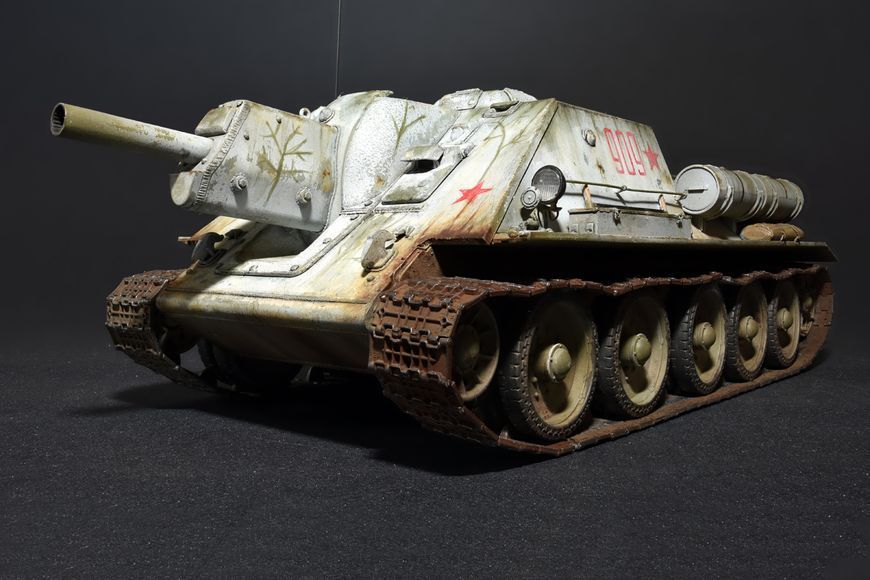 Советский истребитель танков 1/35 СУ-122 (Early) MiniArt 35181 , сборная модель пт-сау Миниарт MA35181 фото