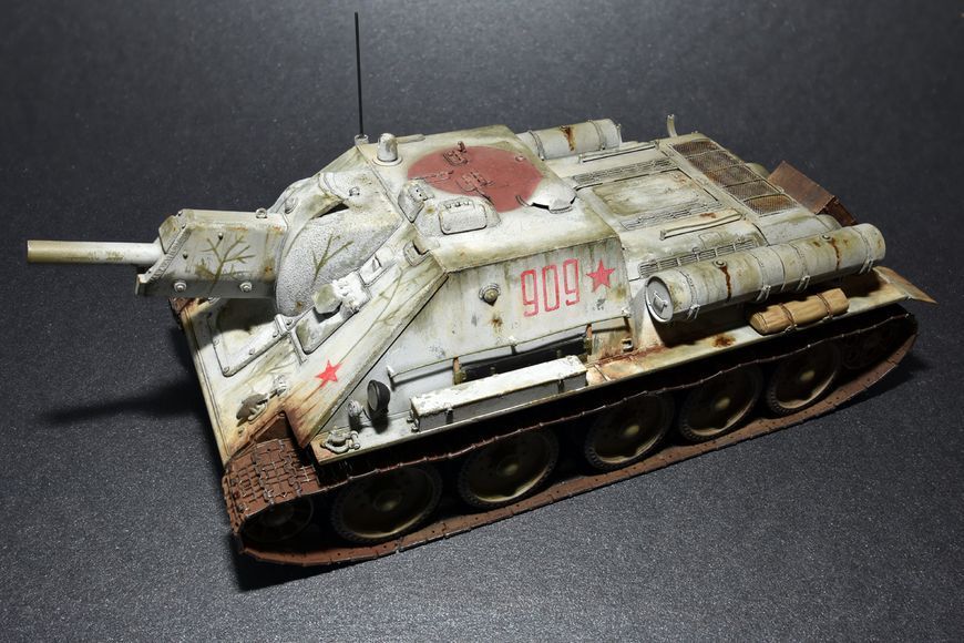 Советский истребитель танков 1/35 СУ-122 (Early) MiniArt 35181 , сборная модель пт-сау Миниарт MA35181 фото