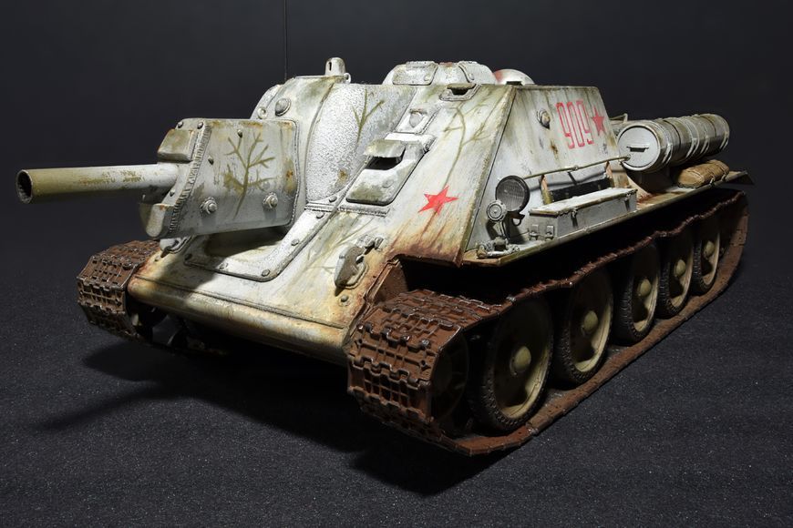 Советский истребитель танков 1/35 СУ-122 (Early) MiniArt 35181 , сборная модель пт-сау Миниарт MA35181 фото