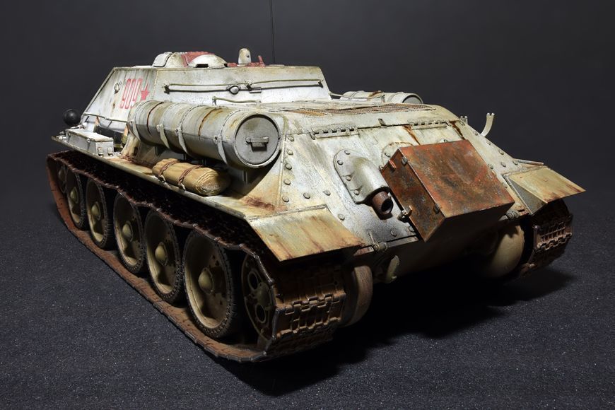 Советский истребитель танков 1/35 СУ-122 (Early) MiniArt 35181 , сборная модель пт-сау Миниарт MA35181 фото