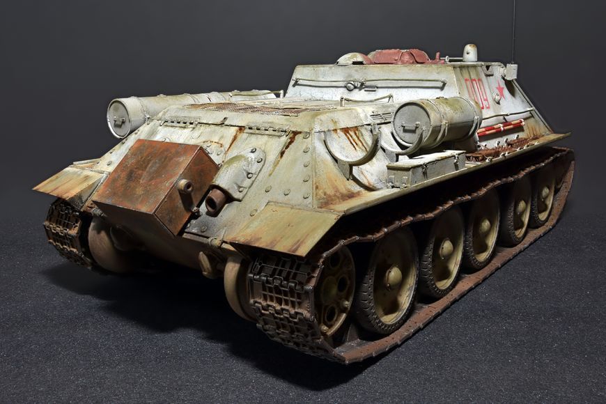 Советский истребитель танков 1/35 СУ-122 (Early) MiniArt 35181 , сборная модель пт-сау Миниарт MA35181 фото