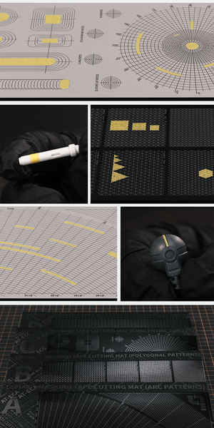 Коврик (Masking Tape Cutting Mat Arc Patterns) Dspiae AT-ECA AT-ECA фото